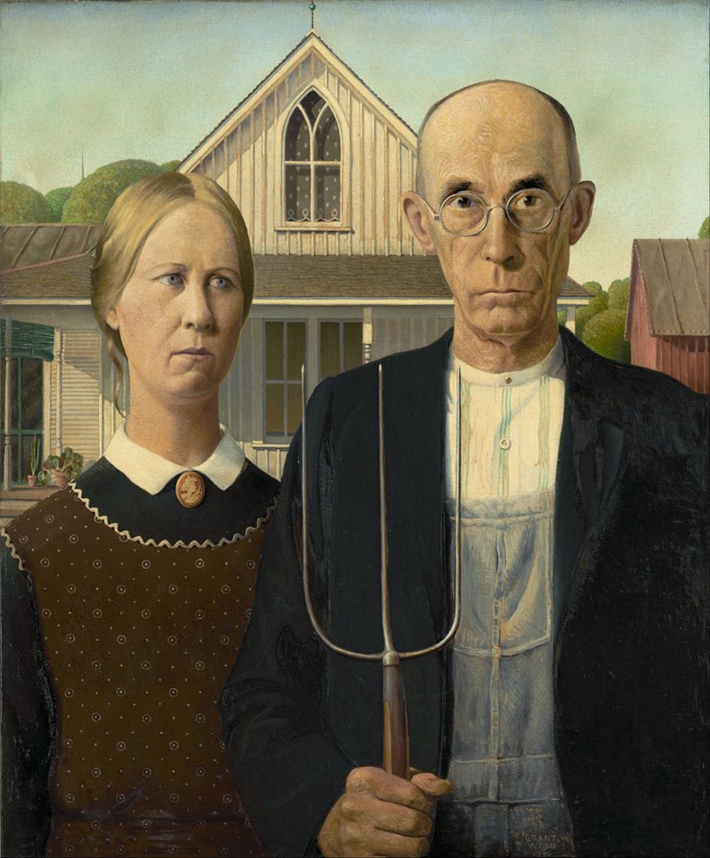 So American, and gothic