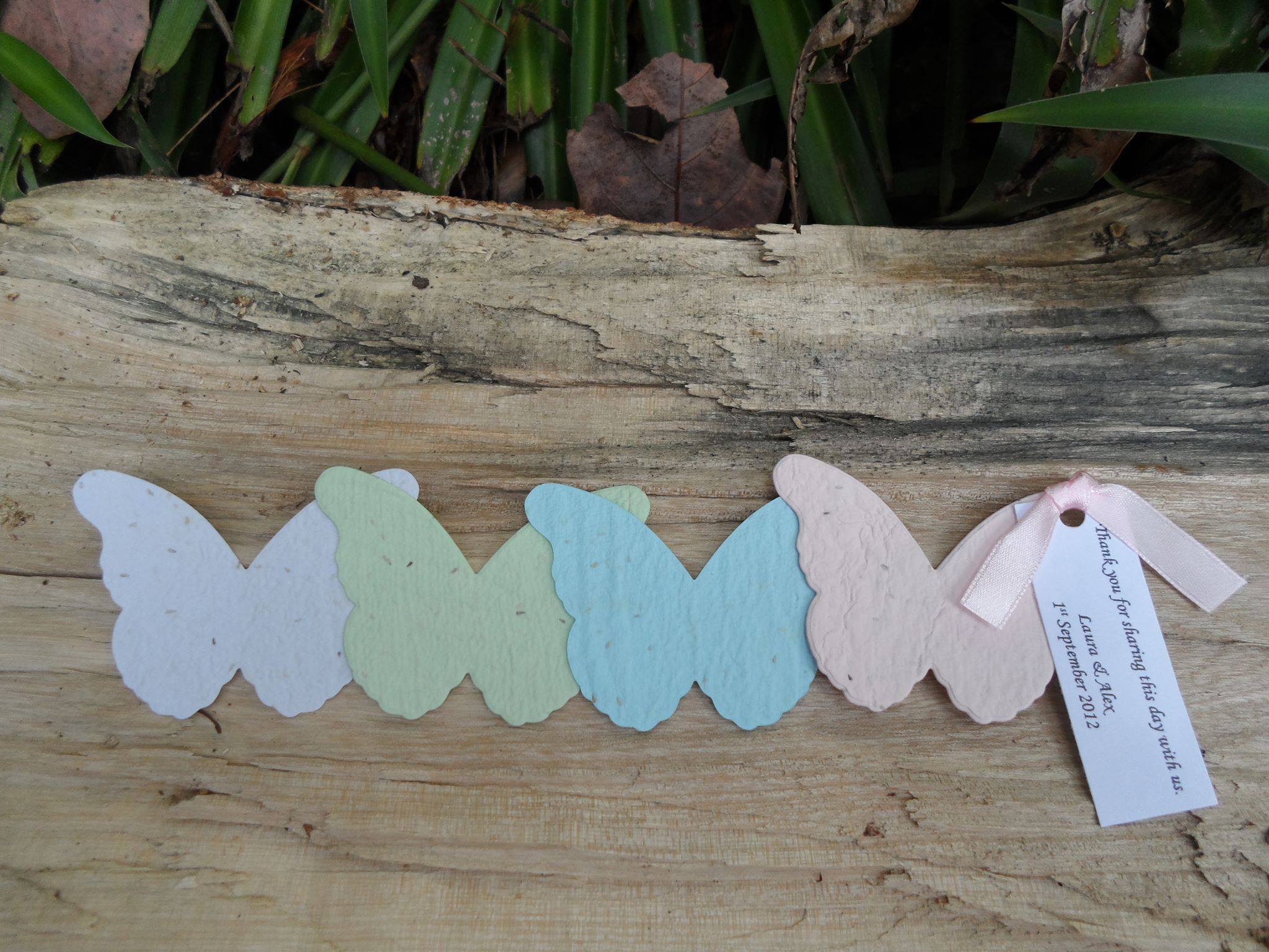 Eco friendly wedding favours