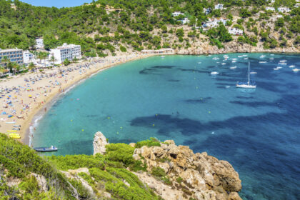Cala Tarida. Image: Google Maps.|