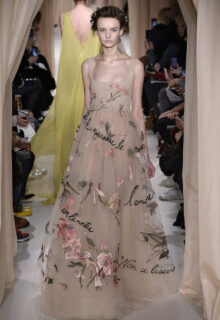 Valentino dess from Paris Fashion Week 2015|Valentino dess from Paris Fashion Week 2015