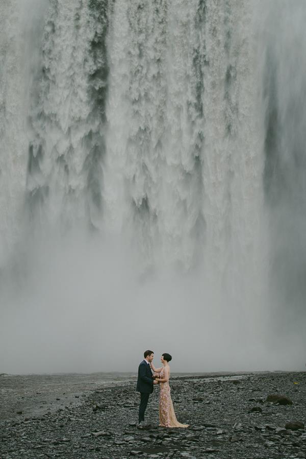 Hauntingly beautiful Northern wedding
