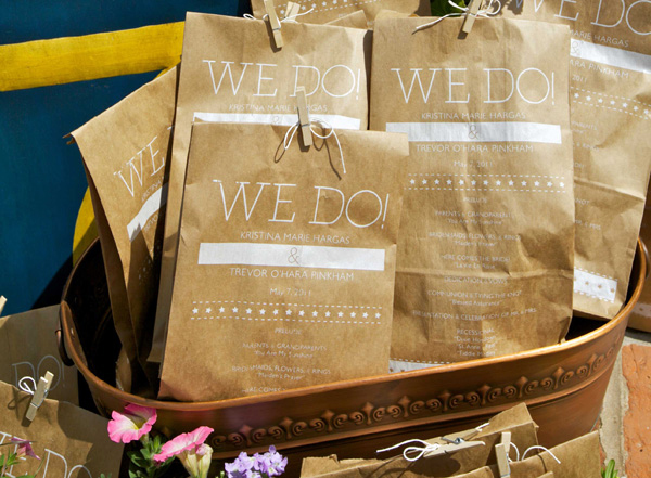 10 fabulous and creative ways to use brown paper bags at your wedding