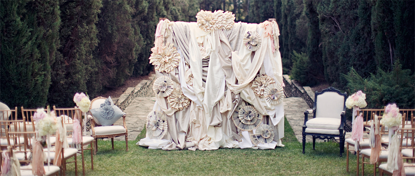 Ceremony backdrops with some serious ‘wow’ factor