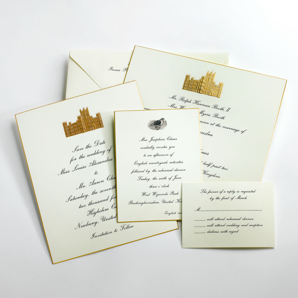 Our (spectacular) wedding at the real Downton Abbey