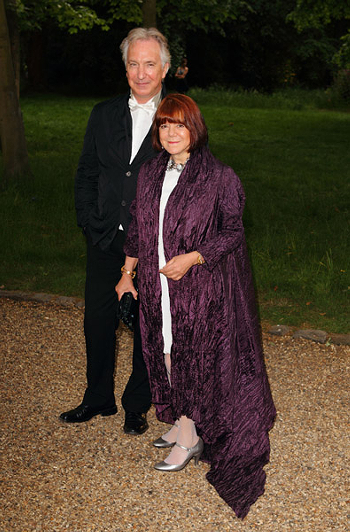 Alan Rickman’s secret wedding to teenage sweetheart