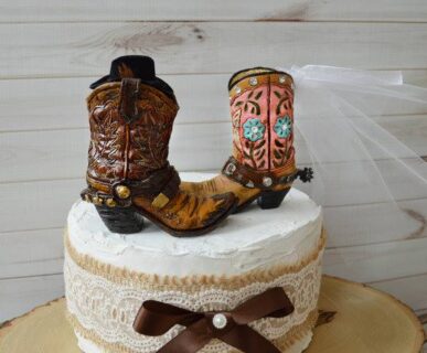 Cowboy boots cake topper|Cowboy boots cake topper