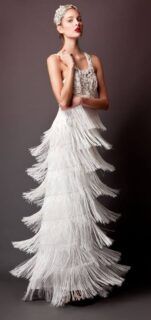 Deco inspired wedding gown|Deco inspired wedding gown