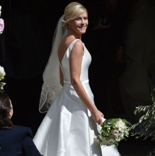 Declan Donnolly and best man Anthony McPartlin in Newcastle. Image: BBC|Declan Donnelly and Ali Astall after wedding ceremony. Image: Mirror|Heavily pregnant Holly Willoughby at Declan Donnolly wedding|Tess Daley and Vernon Kay at wedding Declan Donnolly. Image: BBC|Declan Donnelly and Ali Astall after wedding ceremony. Image: Mirror|||Phillip Schofield and wife Stephanie Lowe at Declan Donnolly wedding. Image: BBC