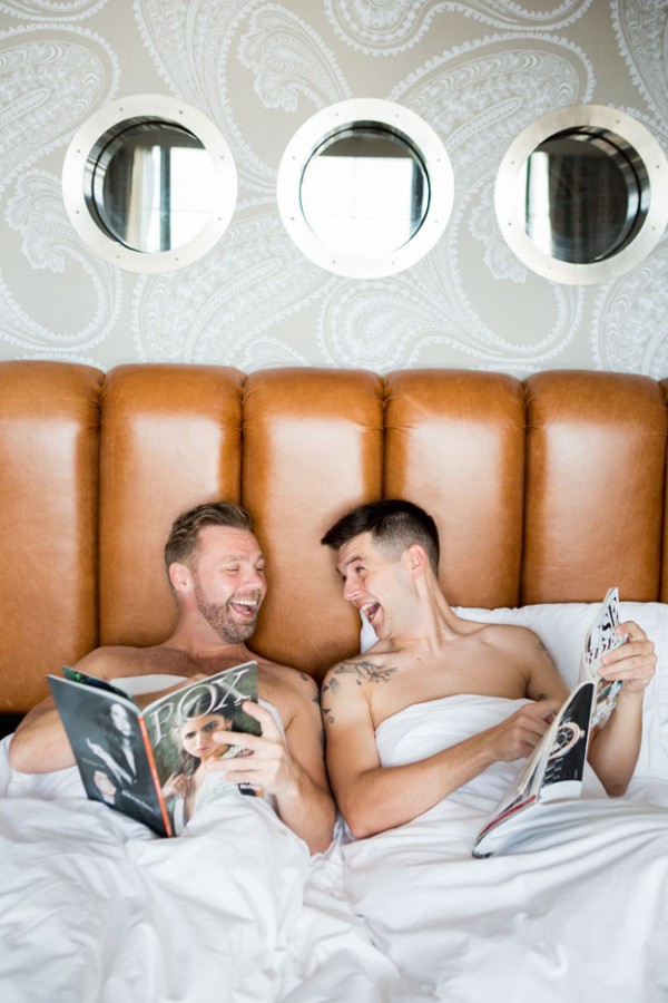 Forget the bride, this pre-wedding shoot is all about the bro