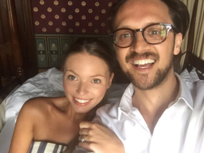 Bride Carli with her bridesmaids. Image: Carli Cehic via Facebook|