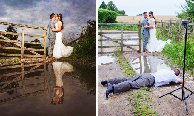 Wedding photography: anything for the perfect shot?