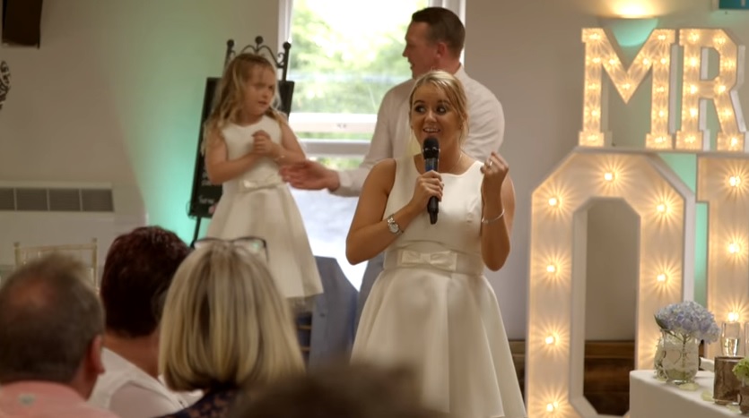 Video: Maid of Honour raps her speech to the beat of ‘Ice Ice Baby’