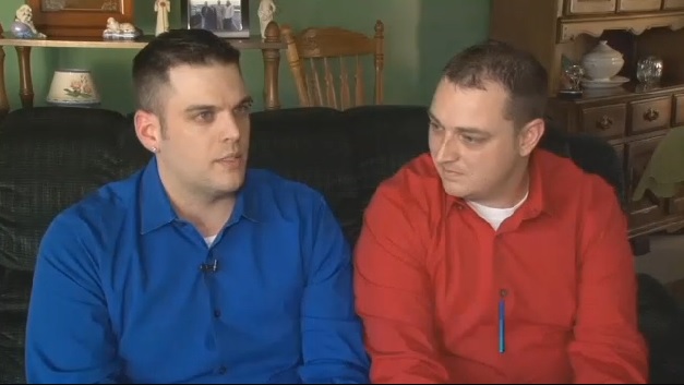 Same-sex couple receives hateful RSVP to wedding invitation