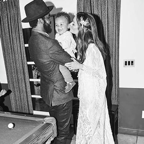 Coachella wedding weekend: model Nicole Trunfio marries Gary Clark Jr.