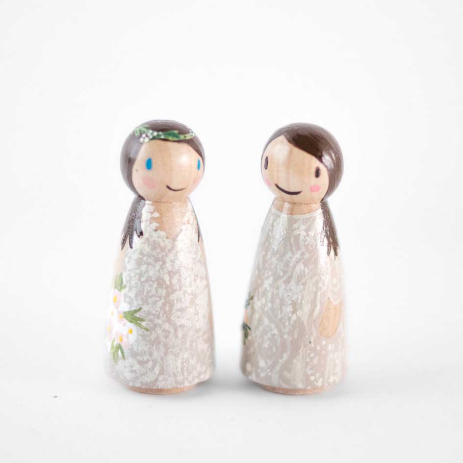 10 spectacular same-sex wedding cake toppers