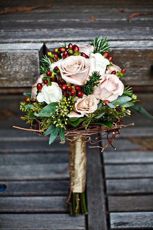 Christmas themed wedding Inspiration