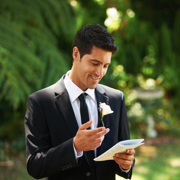 A guide to delivering the perfect grooms speech