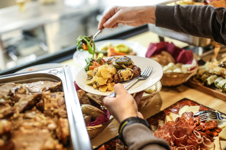 Would you chance a pot luck wedding?