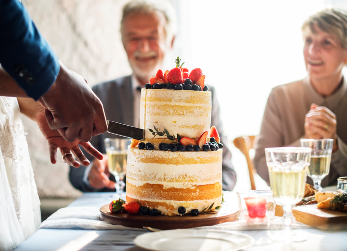 Why we love the cake and punch reception