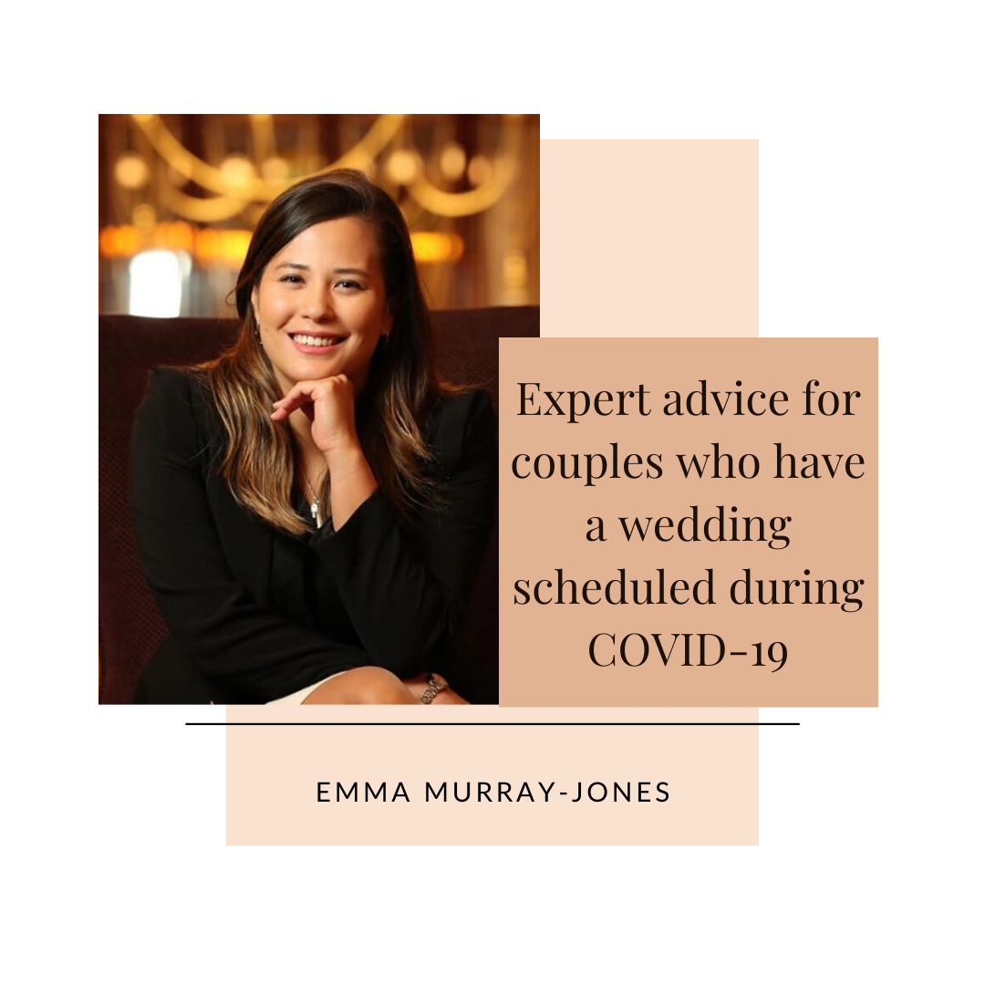 Expert Advice for Couples Who Have a Wedding Scheduled During COVID-19